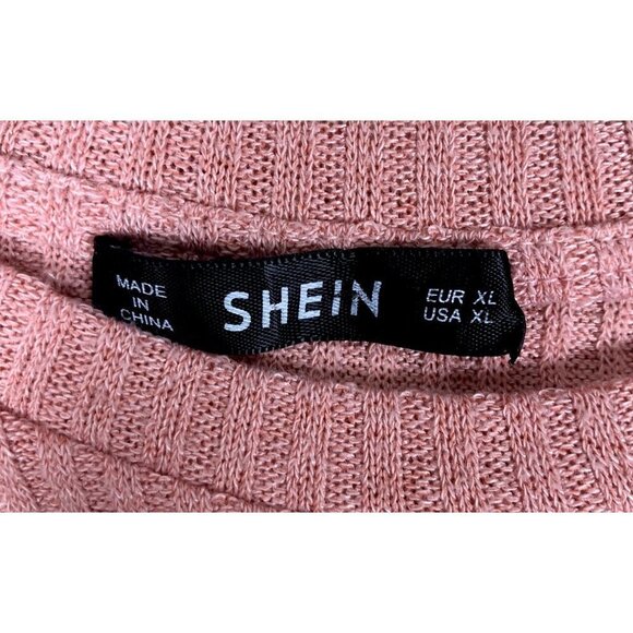 Shein Pink Crop Top Size Extra Large - Picture 3 of 3